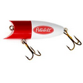 Red Hot Popper Lure - Red/ White (2 1/4")